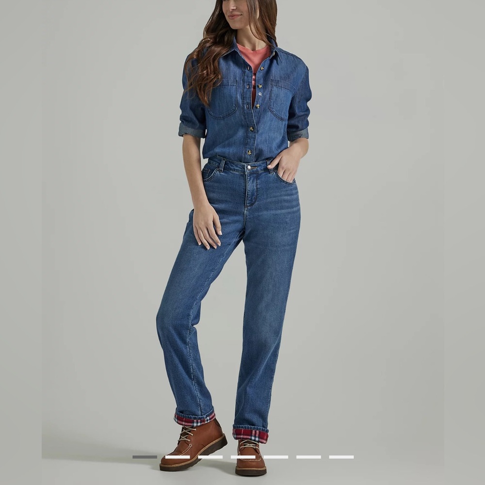 Lee fleece lined jeans
